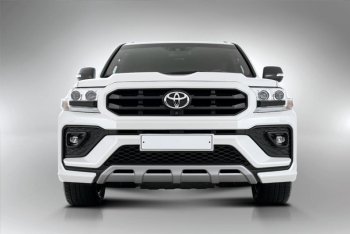 54 999 р. Бампер передний THOR Toyota Land Cruiser 200 2-ой рестайлинг (2015-2021) (Неокрашенный)  с доставкой в г. Пермь. Увеличить фотографию 6