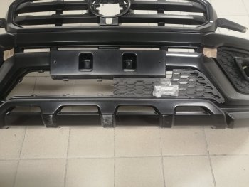 54 999 р. Бампер передний THOR Toyota Land Cruiser 200 2-ой рестайлинг (2015-2021) (Неокрашенный)  с доставкой в г. Пермь. Увеличить фотографию 8