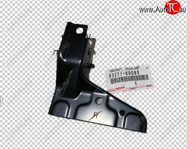 1 239 р. Правый кронштейн крепления фары TOYOTA Toyota Land Cruiser 200 2-ой рестайлинг (2015-2021)  с доставкой в г. Пермь