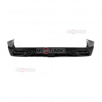 25 899 р. Накладка на бампер WALD  Toyota Land Cruiser  200 (2015-2021) 2-ой рестайлинг (Неокрашенная)  с доставкой в г. Пермь. Увеличить фотографию 2