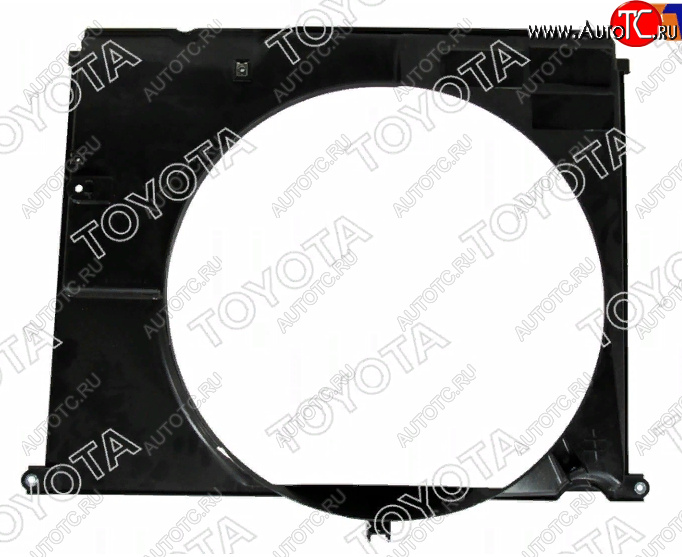 8 799 р. Диффузор радиатора в сборе на TOYOTA Toyota Land Cruiser 200 2-ой рестайлинг (2015-2021)  с доставкой в г. Пермь