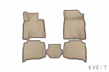 Коврик в салони премиум-класса Kvest Toyota Land Cruiser  200 (2015-2021) 2-ой рестайлинг