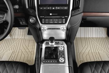 5 999 р. Коврик в салони премиум-класса Kvest Toyota Land Cruiser 200 2-ой рестайлинг (2015-2021)  с доставкой в г. Пермь. Увеличить фотографию 2