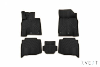 Коврик в салони премиум-класса Kvest Toyota Land Cruiser  200 (2015-2021) 2-ой рестайлинг