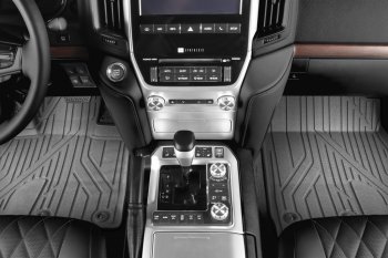 5 999 р. Коврик в салони премиум-класса Kvest Toyota Land Cruiser 200 2-ой рестайлинг (2015-2021)  с доставкой в г. Пермь. Увеличить фотографию 2