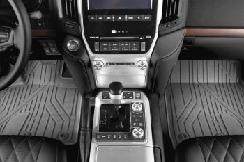 5 999 р. Коврик в салони премиум-класса Kvest Toyota Land Cruiser 200 2-ой рестайлинг (2015-2021)  с доставкой в г. Пермь. Увеличить фотографию 2