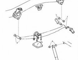 429 р. Полиуретановая втулка рессоры задней подвески Точка Опоры  Toyota Land Cruiser ( J70,  70) (1984-2004) 5 дв. дорестайлинг, 5 дв. 1-ый рестайлинг, 3 дв. 2-ой рестайлинг, 5 дв. 2-ой рестайлинг  с доставкой в г. Пермь. Увеличить фотографию 2