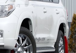 15 349 р. Накладки на колёсные арки JAOS Toyota Land Cruiser 200 дорестайлинг (2007-2012) (Неокрашенные)  с доставкой в г. Пермь. Увеличить фотографию 3