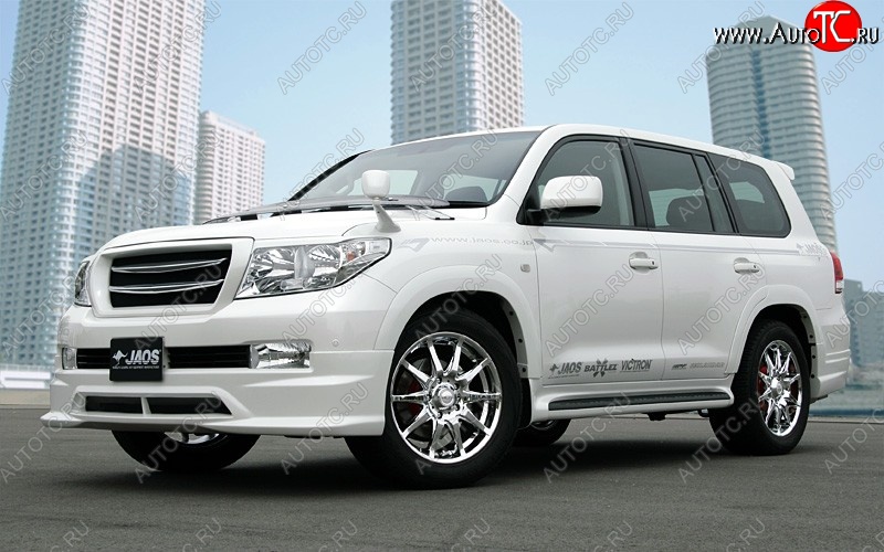 16 649 р. Накладка на передний бампер JAOS Toyota Land Cruiser 200 дорестайлинг (2007-2012) (Неокрашенная)  с доставкой в г. Пермь