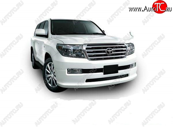 12 799 р. Накладка на передний бампер Modellista Toyota Land Cruiser 200 дорестайлинг (2007-2012) (Неокрашенная)  с доставкой в г. Пермь