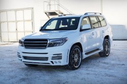 26 249 р. Передний бампер ZEUS LUV LINE Toyota Land Cruiser 200 дорестайлинг (2007-2012) (Неокрашенный)  с доставкой в г. Пермь. Увеличить фотографию 3