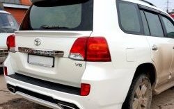 12 099 р. Спойлер Style  Toyota Land Cruiser  200 (2007-2012) дорестайлинг (Неокрашенный)  с доставкой в г. Пермь. Увеличить фотографию 2