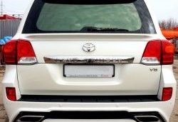 12 099 р. Спойлер Style  Toyota Land Cruiser  200 (2007-2012) дорестайлинг (Неокрашенный)  с доставкой в г. Пермь. Увеличить фотографию 4