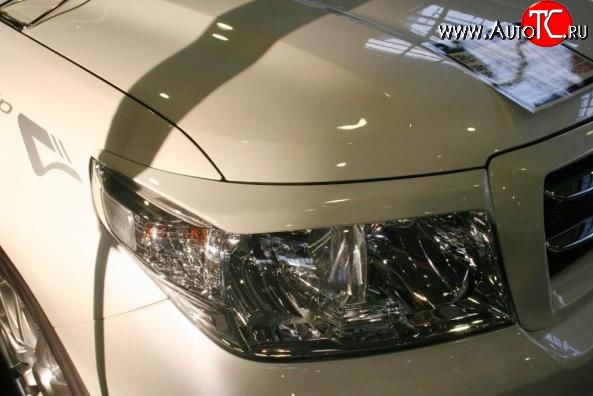 1 169 р. Реснички JAOS Toyota Land Cruiser 200 дорестайлинг (2007-2012) (Неокрашенные)  с доставкой в г. Пермь