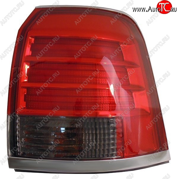 1 449 р. Левый фонарь SAT (хром) Toyota Land Cruiser 200 дорестайлинг (2007-2012)  с доставкой в г. Пермь