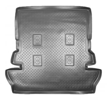 Коврик в багажник Norplast Unidec (7 мест ) Toyota Land Cruiser 200 дорестайлинг (2007-2012) (Цвет: черный)
