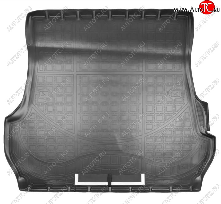 3 689 р. Коврик в багажник Norplast Unidec (5 мест)  Toyota Land Cruiser  200 (2007-2021) дорестайлинг, 1-ый рестайлинг, 2-ой рестайлинг (Черный с фартуком)  с доставкой в г. Пермь