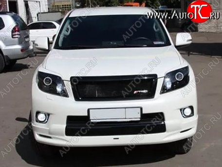 5 899 р. Решётка радиатора TRD Sport  Toyota Land Cruiser Prado  J150 (2009-2013) дорестайлинг (Неокрашенная)  с доставкой в г. Пермь