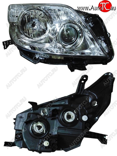 8 999 р. Правая фара (электрокорректор) SAT Toyota Land Cruiser Prado J150 дорестайлинг (2009-2013)  с доставкой в г. Пермь