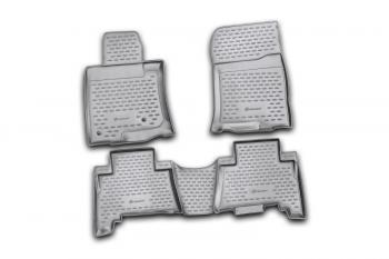 Комплект ковриков салона Element (полиуретан) Toyota Land Cruiser Prado  J150 (2009-2013) дорестайлинг