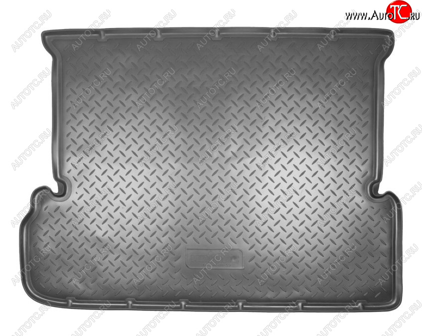 1 799 р. Коврик в багажник Norplast Unidec (7 мест) Toyota Land Cruiser Prado J150 2-ой рестайлинг (2017-2020) (Цвет: черный)  с доставкой в г. Пермь