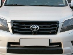 10 599 р. Решетка радиатора ELFORD Toyota Land Cruiser Prado J150 дорестайлинг (2009-2013) (Неокрашенная)  с доставкой в г. Пермь. Увеличить фотографию 2