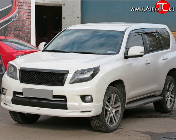 4 649 р. Решётка радиатора TRD Toyota Land Cruiser Prado J150 дорестайлинг (2009-2013) (Неокрашенная)  с доставкой в г. Пермь
