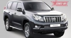 Декоративный элемент воздухозаборника Souz-96 (d10) Toyota Land Cruiser Prado  J150 (2009-2013) дорестайлинг