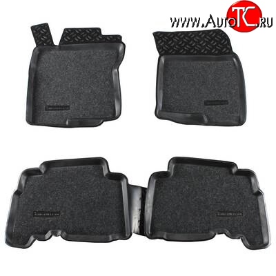 3 589 р. Комплект ковриков в салон Aileron 4 шт. (полиуретан, покрытие Soft)  Toyota Land Cruiser Prado  J150 (2009-2013) дорестайлинг  с доставкой в г. Пермь