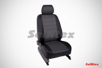 5 999 р. Чехлы на сиденья из экокожи Seintex  Toyota Land Cruiser Prado  J150 (2009-2013) дорестайлинг (Черный)  с доставкой в г. Пермь. Увеличить фотографию 5