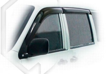 Дефлектор капота (R40G, R50G) CA-Plastiс Toyota LiteAce  Noah (1996-2001) (Classic полупрозрачный, Без хром.молдинга)