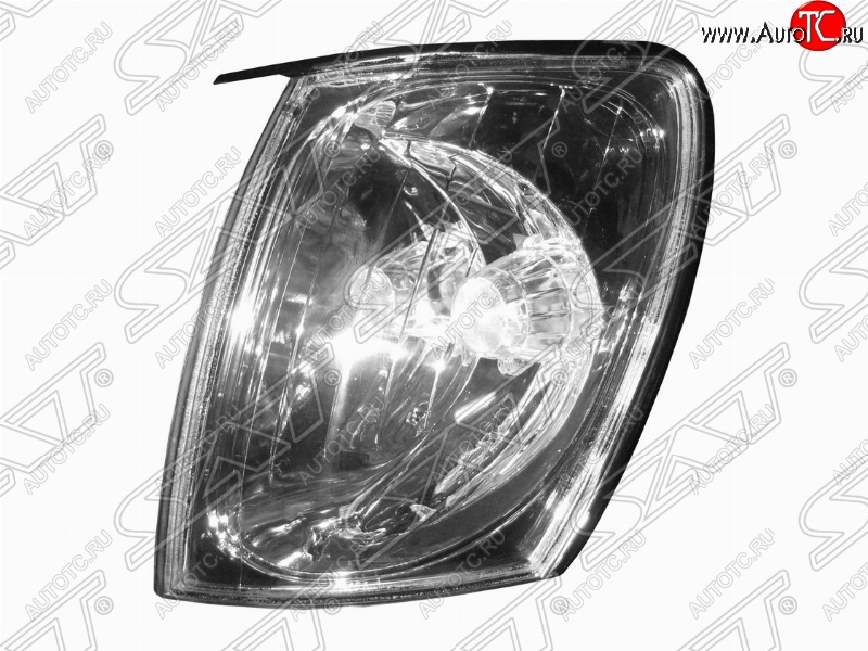 919 р. Левый указатель поворота передний (хром) (28-124) SAT Toyota LiteAce Noah (1996-2001)  с доставкой в г. Пермь