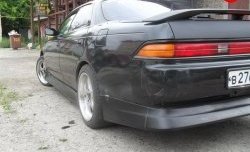 2 499 р. Накладка на задний бампер Vertex Toyota Mark 2 X90 седан (1992-1996) (Неокрашенная)  с доставкой в г. Пермь. Увеличить фотографию 3