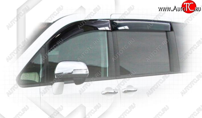 2 079 р. Дефлектора окон CA-Plastic  Toyota Noah  2 (2007-2010) дорестайлинг (Classic полупрозрачный, Без хром.молдинга)  с доставкой в г. Пермь