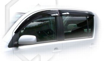 Дефлектора окон CA-Plastic Toyota Passo  1 (2004-2010) (Classic полупрозрачный)