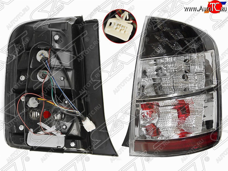 4 399 р. Правый задний фонарь для SAT Toyota Prius XW20 дорестайлинг (2003-2005)  с доставкой в г. Пермь