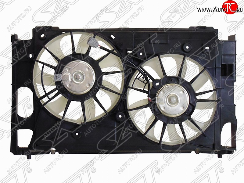 7 449 р. Диффузор радиатора в сборе SAT Lexus CT200h A10 дорестайлинг (2011-2013)  с доставкой в г. Пермь