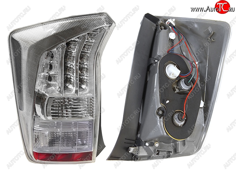 4 399 р. Левый фонарь SAT Toyota Prius XW30 дорестайлинг (2009-2011)  с доставкой в г. Пермь