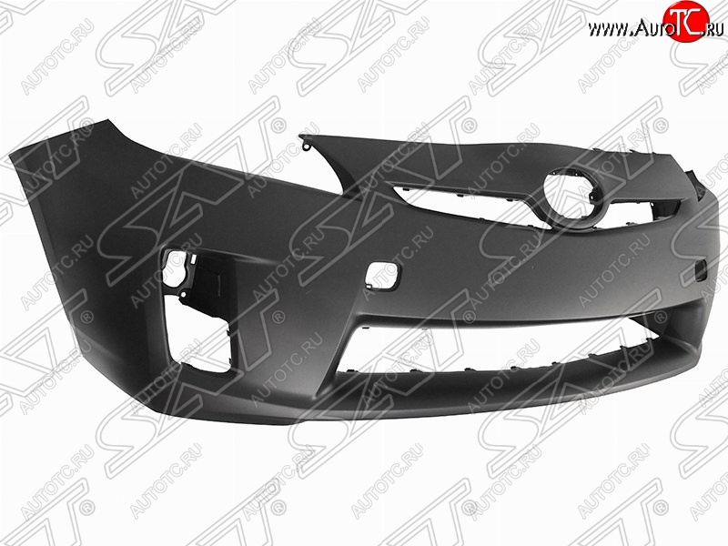 5 599 р. Передний бампер SAT (Тайвань) Toyota Prius XW30 дорестайлинг (2009-2011) (Неокрашенный)  с доставкой в г. Пермь