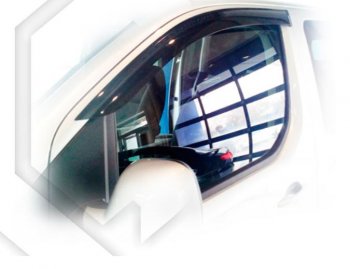 Дефлектора окон CA-Plastic Toyota ProAce  2 (2016-2025) (Classic полупрозрачный, Без хром.молдинга)