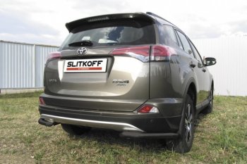 Уголки d57 Toyota RAV4 XA40 5 дв. рестайлинг (2015-2019)