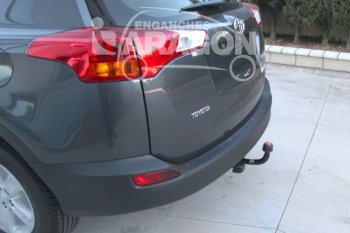 22 699 р. Фаркоп Aragon. (шар A) Toyota RAV4 XA40 5 дв. дорестайлинг (2012-2015)  с доставкой в г. Пермь. Увеличить фотографию 5