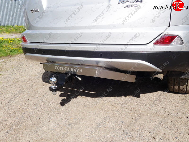 18 399 р. Фаркоп (тягово-сцепное устройство) TCC (надпись Toyota) Toyota RAV4 XA40 5 дв. дорестайлинг (2012-2015) (Оцинкованный, шар E)  с доставкой в г. Пермь
