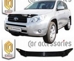 Дефлектор капота CA-Plastic Toyota RAV4  XA305 (2005-2009) 5 дв. дорестайлинг