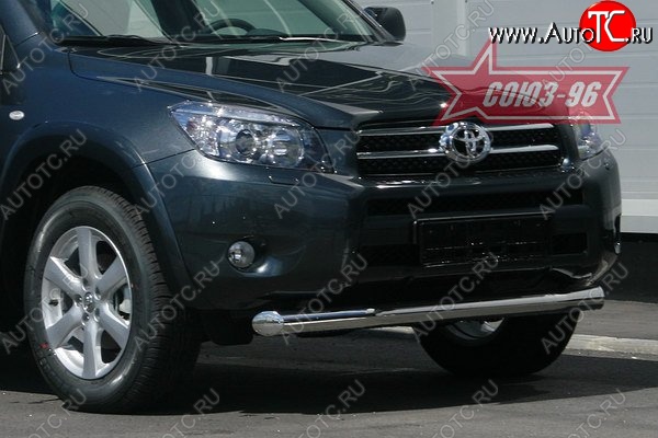 11 159 р. Защита переднего бампера одинарная Souz-96 (d76) Toyota RAV4 XA305 5 дв. дорестайлинг (2005-2009)  с доставкой в г. Пермь