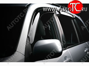 1 869 р. Дефлекторы окон (ветровики) SIM 4 шт Toyota RAV4 XA305 5 дв. дорестайлинг (2005-2009)  с доставкой в г. Пермь