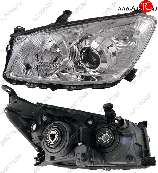 7 399 р. Левая фара SAT Toyota RAV4 XA30 5 дв. удлиненный 1-ый рестайлинг (2009-2010)  с доставкой в г. Пермь