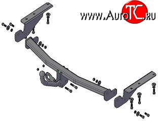 3 499 р. Фаркоп Russtal Toyota RAV4 XA305 5 дв. дорестайлинг (2005-2009)  с доставкой в г. Пермь