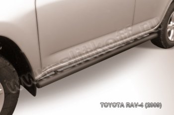 Защита порогов Slitkoff Toyota RAV4  XA30 (2008-2010) 5 дв. 1-ый рестайлинг
