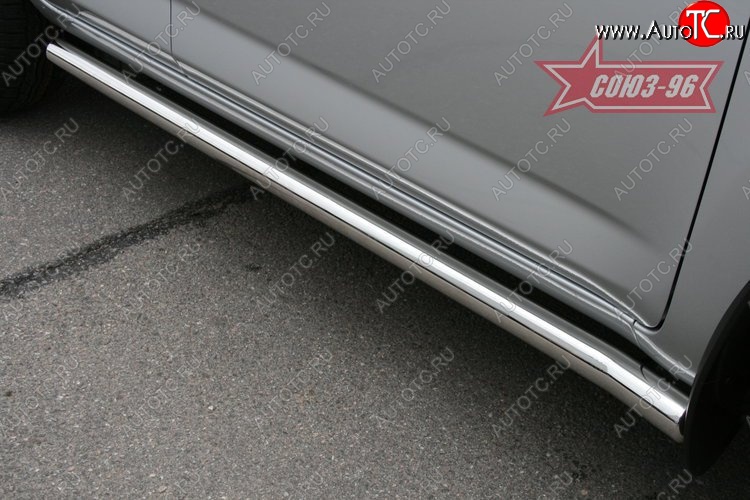 12 464 р. Защита порогов Souz-96 (d60) Toyota RAV4 XA30 5 дв. 1-ый рестайлинг (2008-2010)  с доставкой в г. Пермь
